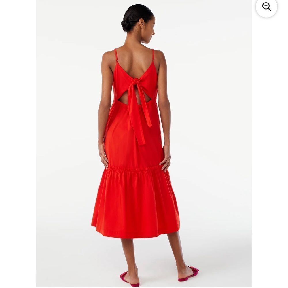 🎉5 for $45🎉 Scoop Dress Women Size XXL red Maxi Long